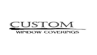 CUSTOM WINDOW COVERINGS logo