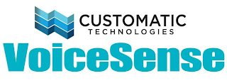CUSTOMATIC TECHNOLOGIES VOICESENSE logo