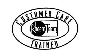 CUSTOMER CARE TRAINED RHEEM TEAM logo