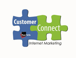 CUSTOMER CONNECT FLOORS TO GO INTERNET MARKETING logo