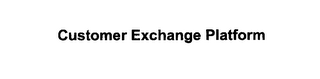 CUSTOMER EXCHANGE PLATFORM logo