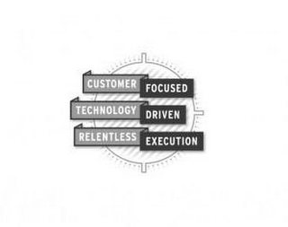 CUSTOMER FOCUSED TECHNOLOGY DRIVEN RELENTLESS EXECUTION logo