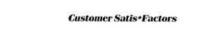 CUSTOMER SATIS FACTORS logo