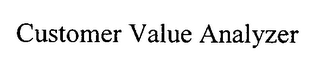 CUSTOMER VALUE ANALYZER logo