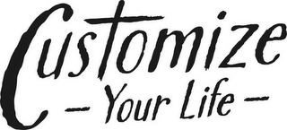 CUSTOMIZE YOUR LIFE logo