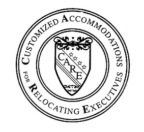 CUSTOMIZED ACCOMMODATIONS FOR RELOCATING EXECUTIVES CARE logo