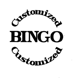 CUSTOMIZED BINGO CUSTOMIZED logo