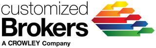 CUSTOMIZED BROKERS A CROWLEY COMPANY logo