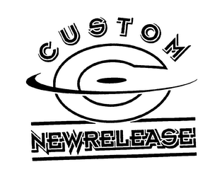 CUSTOMNEWRELEASE (AND DESIGN) logo