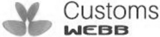 CUSTOMS WEBB logo