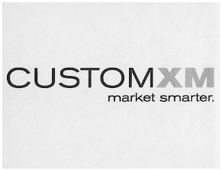 CUSTOMXM MARKET SMARTER. logo