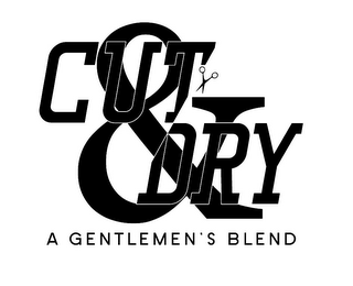 CUT & DRY A GENTLEMEN'S BLEND logo
