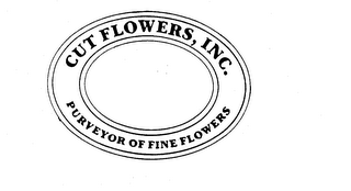 CUT FLOWERS, INC. PURVEYOR OF FINE FLOWERS logo