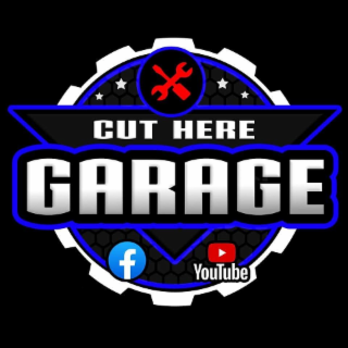 CUT HERE GARAGE F YOUTUBE logo