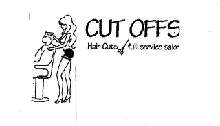 CUT OFFS HAIR CUTS FULL SERVICES SALON logo