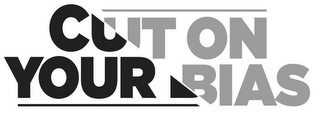 CUT ON YOUR BIAS logo