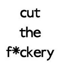 CUT THE F*CKERY logo