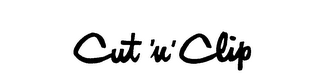CUT 'U' CLIP logo