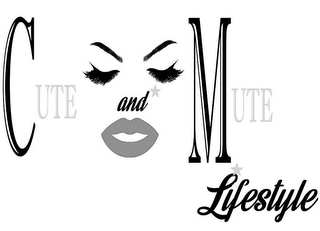 CUTE AND MUTE LIFESTYLE logo