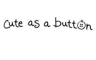 CUTE AS A BUTTON logo