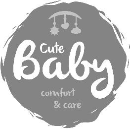 CUTE BABY COMFORT & CARE logo