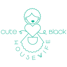 CUTE BLACK HOUSEWIFE logo