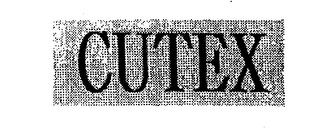 CUTEX logo