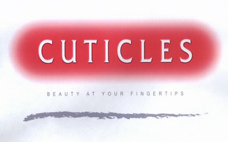 CUTICLES BEAUTY AT YOUR FINGERTIPS logo