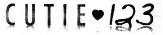 CUTIE 123 logo