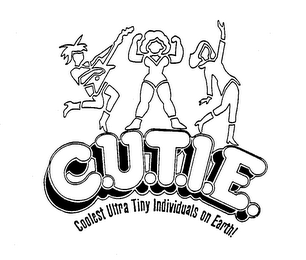 C.U.T.I.E. COOLEST ULTRA TINY INDIVIDUALS ON EARTH! logo