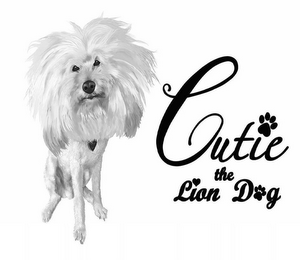 CUTIE THE LION DOG logo