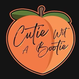 CUTIE WIT A BOOTIE logo