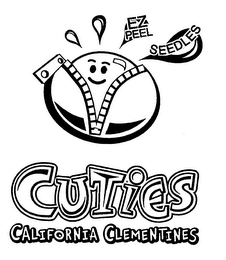 CUTIES CALIFORNIA CLEMENTINES EZ PEEL SEEDLES logo