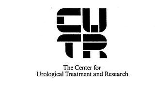 CUTR THE CENTER FOR UROLOGICAL TREATMENT AND RESEARCH logo