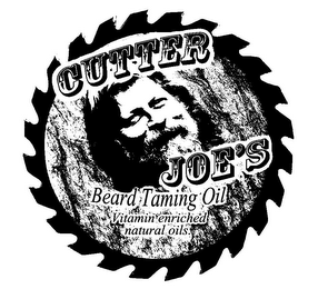 CUTTER JOE'S BEARD TAMING OIL VITAMIN ENRICHED NATURAL OILS logo