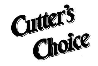 CUTTER'S CHOICE logo