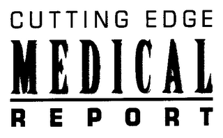CUTTING EDGE MEDICAL REPORT logo