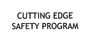 CUTTING EDGE SAFETY PROGRAM logo