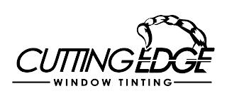 CUTTING EDGE WINDOW TINTING logo