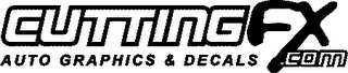 CUTTING FX AUTO GRAPHICS & DECALS.COM logo