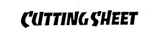 CUTTING SHEET logo