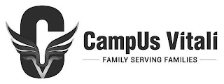 CUV CAMPUS VITALI FAMILY SERVING FAMILIES logo