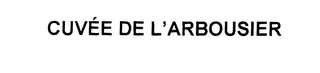 CUVEE DE L'ARBOUSIER logo