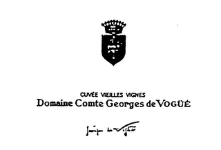 CUVEE VIEILLES VIGNES DOMAINE COMTE GEORGES DE VOGUE logo