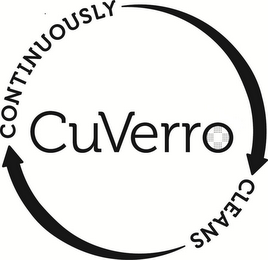 CUVERRO CONTINUOUSLY CLEANS logo