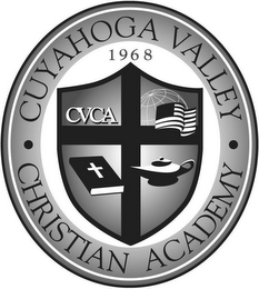 CUYAHOGA VALLEY CHRISTIAN ACADEMY CVCA 1968 logo