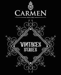 CV CARMEN SINCE 1850 VINTAGES SERIES logo