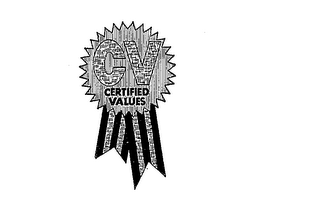 CV CERTIFIED VALUES logo