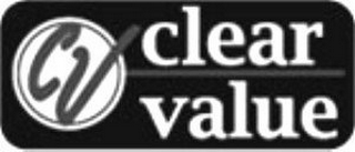 CV CLEAR VALUE logo