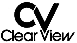CV CLEAR VIEW logo